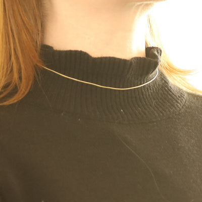 Wheat Chain Necklace Yellow Gold