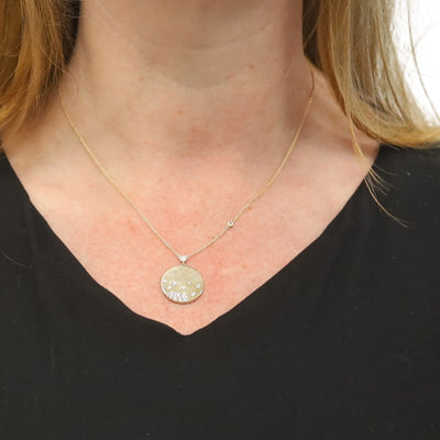 .50ctw Diamond Women's Necklace Yellow Gold