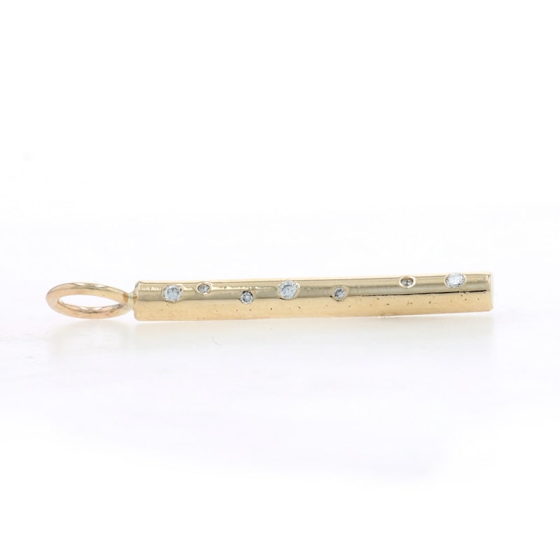 Heather B. Moore .06ctw Diamond Women's Pendant Yellow Gold