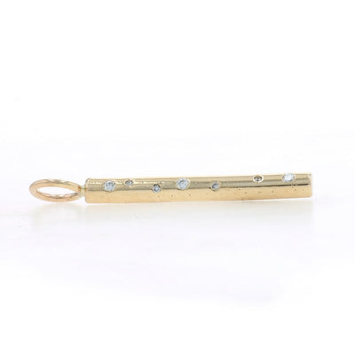 Heather B. Moore .06ctw Diamond Women's Pendant Yellow Gold