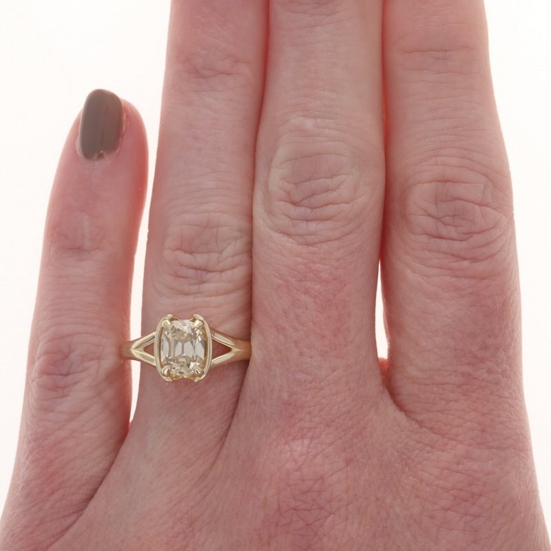 1.51ct Diamond Women's Ring Yellow Gold