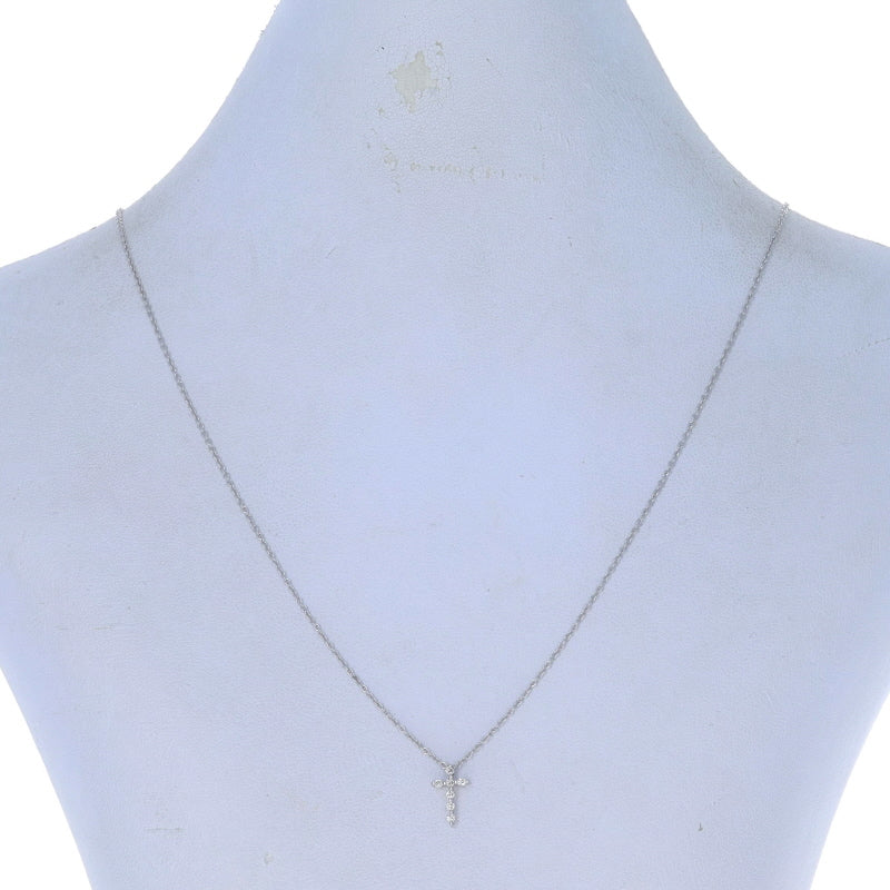 Diamond Pendant Necklace White Gold