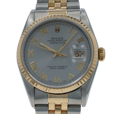 Rolex Datejust Men's Watch 16233 Stainless Steel Automatic