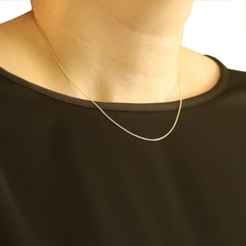 Cable Chain Necklace Yellow Gold