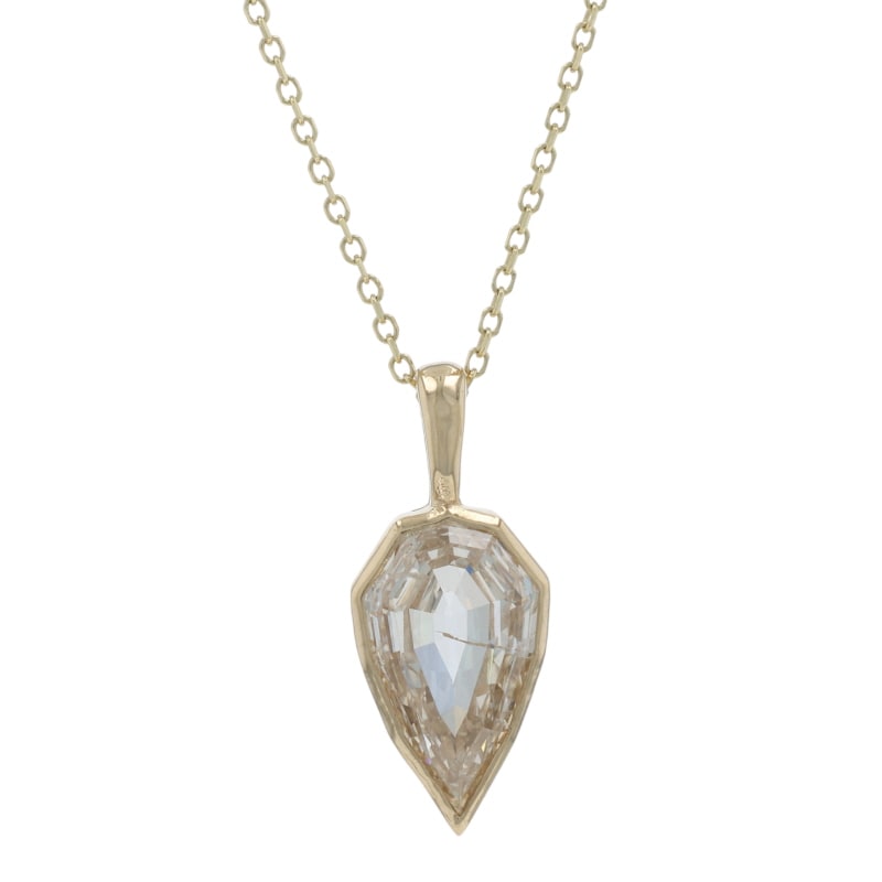 1.73ct Diamond Women's Necklace Yellow Gold