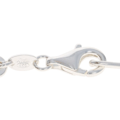 Women's Paperclip Chain Necklace Sterling Silver