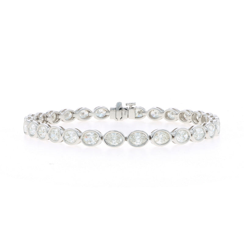 7.07ctw Diamond Bracelet White Gold