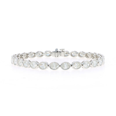 7.07ctw Diamond Bracelet White Gold