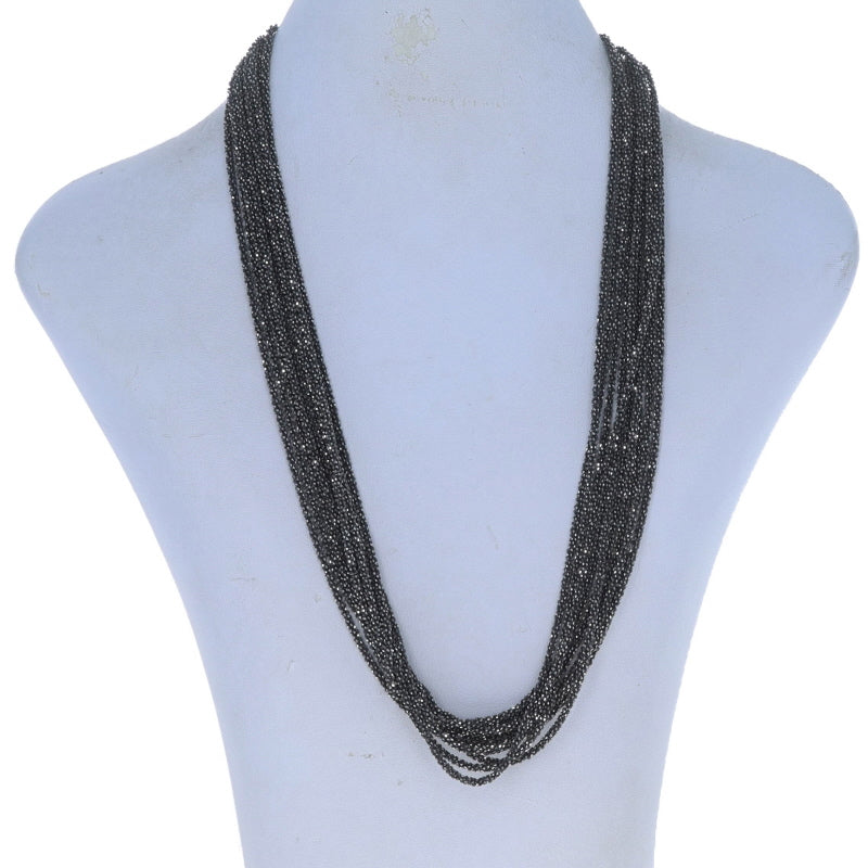 Fancy Chain Necklace Sterling Silver