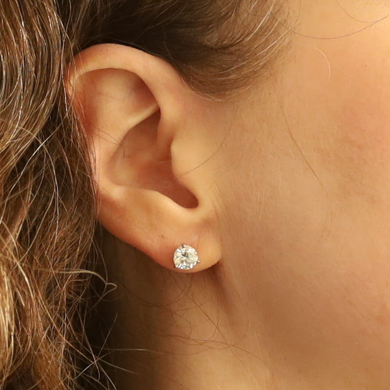 2.00ctw Diamond Earrings White Gold