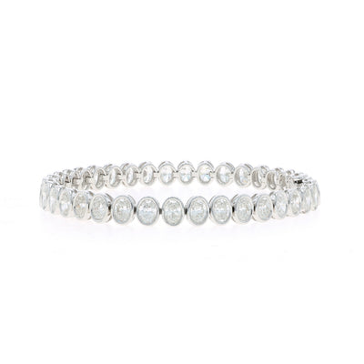 9.30ctw Diamond Bracelet White Gold