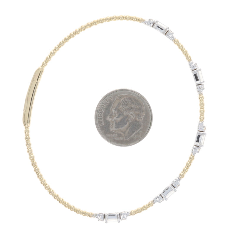 .68ctw Diamond Bracelet Yellow Gold