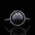 .35ctw Tahitian Pearl and Diamond Ring White Gold