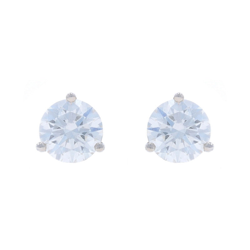 2.00ctw Diamond Earrings White Gold
