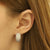 1.50ctw Diamond Earrings White Gold