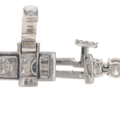 5.02ctw Diamond Bracelet White Gold