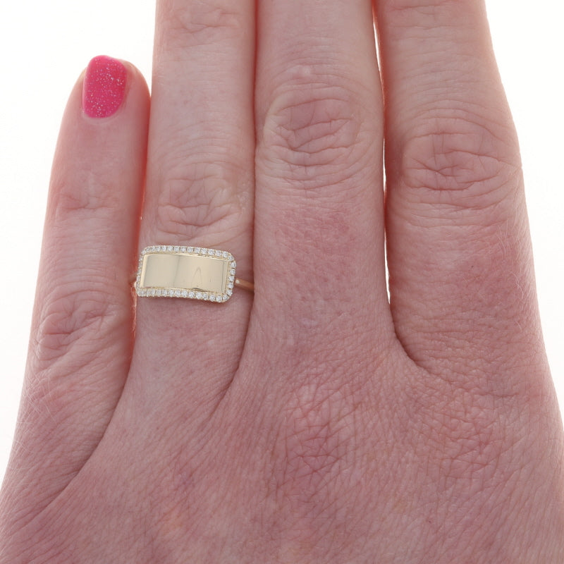 .10ctw Diamond Ring Yellow Gold