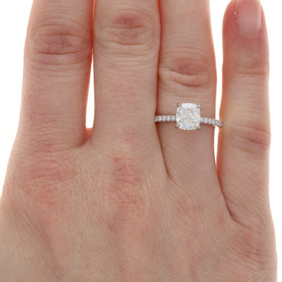 1.98ctw Diamond and Diamond Ring White Gold