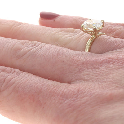 Diamond Women's Ring Yellow Gold