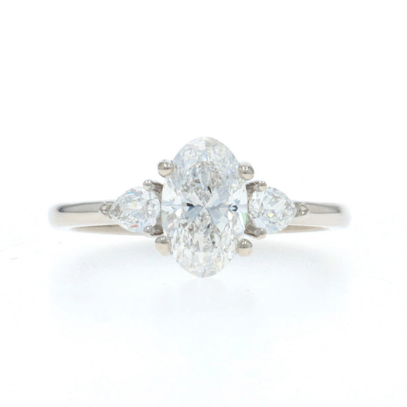 1.55ctw Diamond and Diamond Ring White Gold