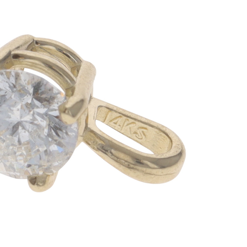 .38ct Diamond Pendant Yellow Gold