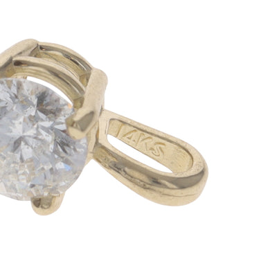 .38ct Diamond Pendant Yellow Gold