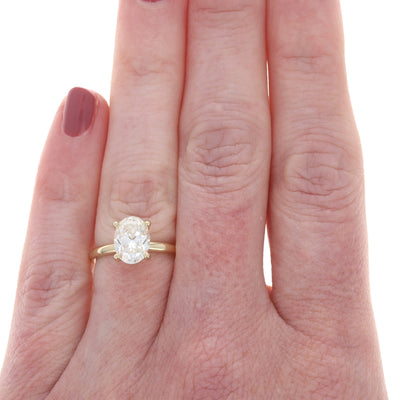 Diamond Women's Ring Yellow Gold