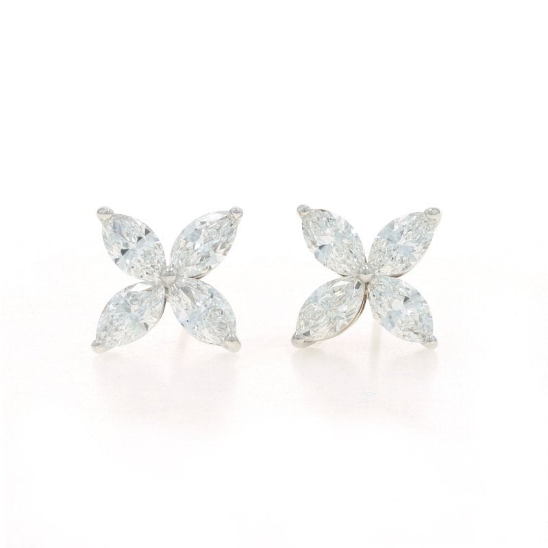 1.94ctw Diamond Women's Earrings White Gold