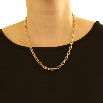 David Yurman Madison 20" Chain Necklace Fancy Chain Necklace Yellow Gold