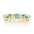 1.04ctw Emerald and Diamond Pendant Yellow Gold