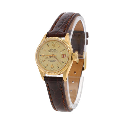 Rolex Lady-Datejust Ladies Watch 6517 Yellow Gold Automatic