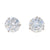 6.24ctw Diamond Earrings White Gold