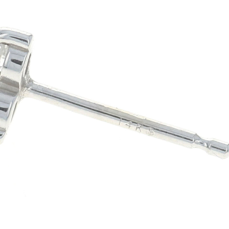 .23ctw Cluster Stud Diamond Earrings White Gold