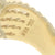 David Yurman .20ctw Lemon Quartz and Diamond Ring Yellow Gold