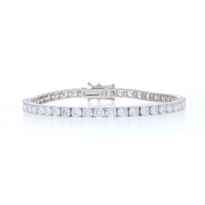 7.80ctw Diamond Bracelet White Gold