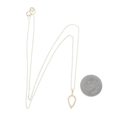 1.73ct Diamond Women's Necklace Yellow Gold