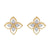 .18ctw Diamond Earrings Yellow Gold