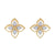 .18ctw Diamond Earrings Yellow Gold