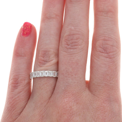 2.07ctw Diamond Women's Band White Gold
