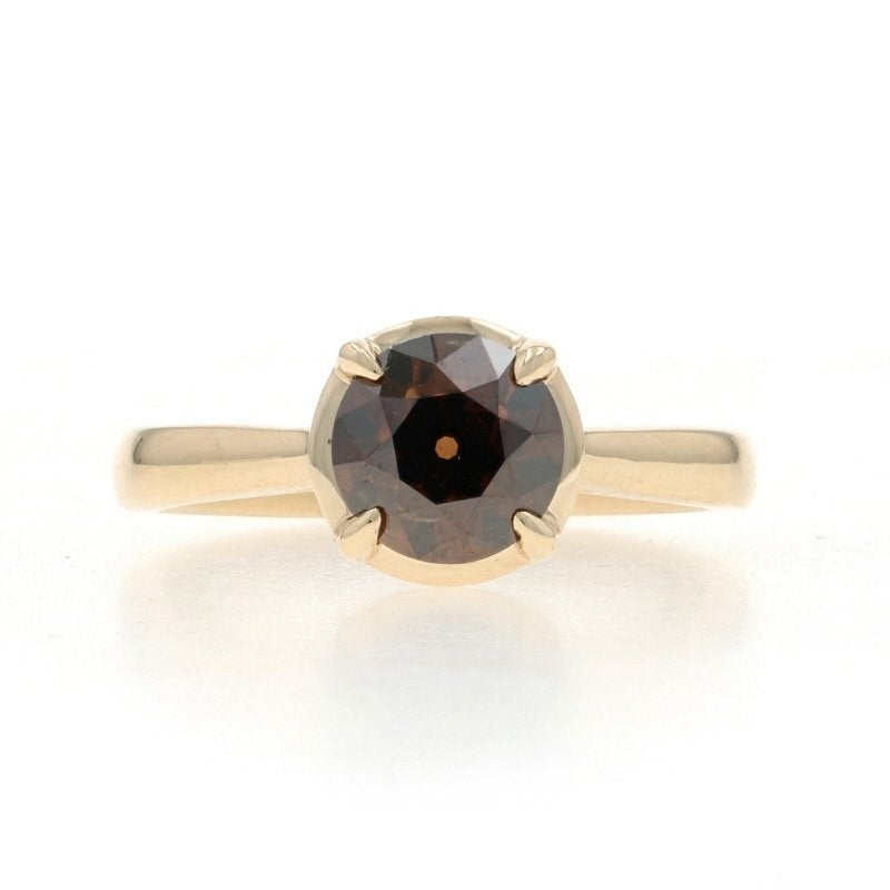1.63ct Diamond Women's Ring Yellow Gold