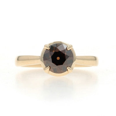 1.63ct Diamond Women's Ring Yellow Gold