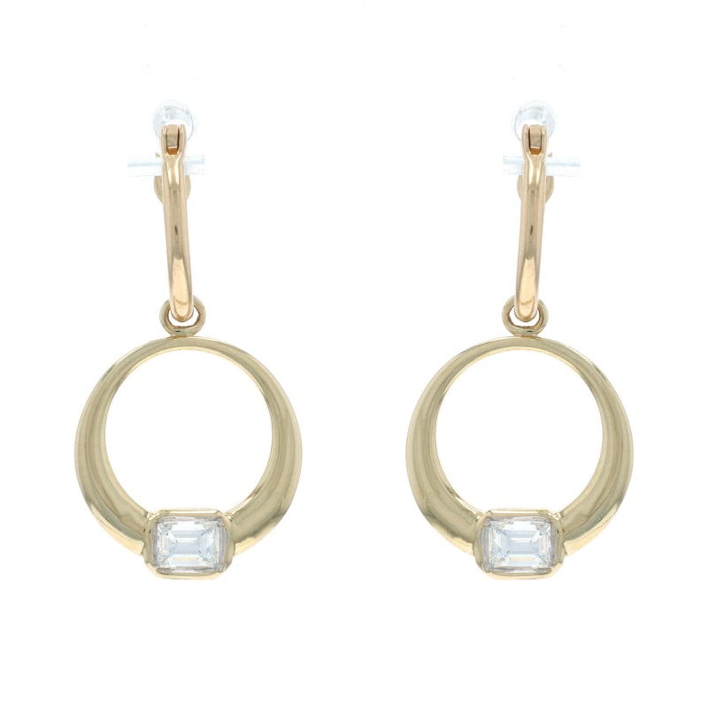 .44ctw Diamond Women's Earrings Yellow Gold