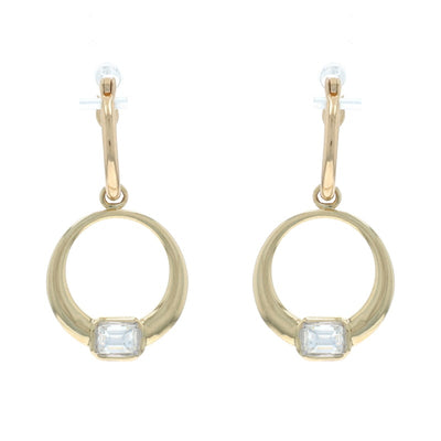 .44ctw Diamond Women's Earrings Yellow Gold