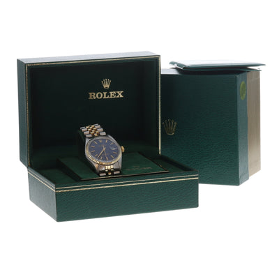 Rolex Datejust Men's Watch 1601 Stainless Steel Automatic
