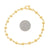 Gurhan Ruby Bead Link Bracelet Yellow Gold