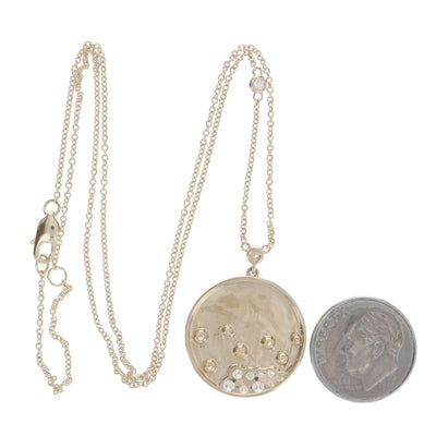 .50ctw Diamond Women's Necklace Yellow Gold