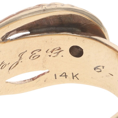 Diamond Women's Band Yellow Gold