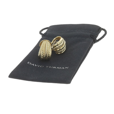 David Yurman Earrings Yellow Gold