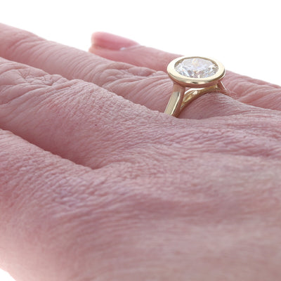 1.76ct Diamond Ring Yellow Gold