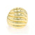 David Yurman Sculpted Cable Dome Band Yellow Gold